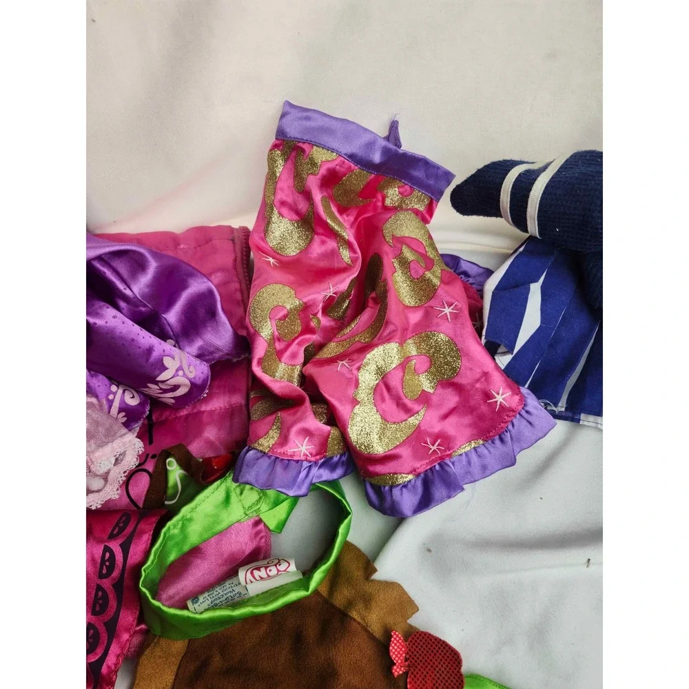 Build-A-Bear Workshop Clothing Lot Disney Princess Aurora My Little Pony 8pc